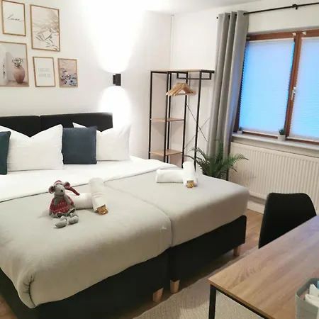 Apartment Horizon 2 - Playmobil Funpark Und Naehe Messe Nuernberg Mit Parkplatz 4pers 24h Self Checkin