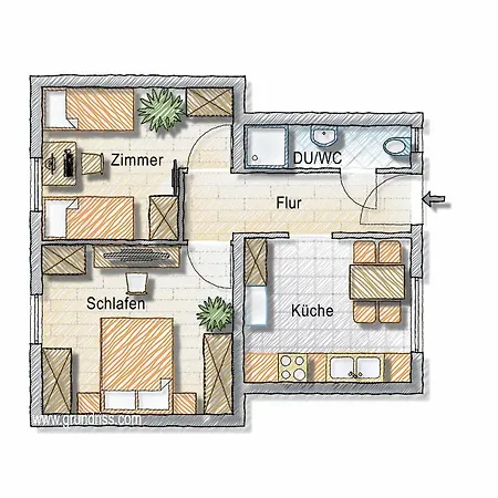 Apartament Horizon 2 - Playmobil Funpark Und Naehe Messe Nuernberg Mit Parkplatz 4pers 24h Self Checkin *